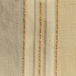 Roma Bronze - Striped Dupioni